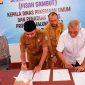 Serahterima jabatan Kepala Dinas PUPR Maluku Utara, dari Jafar Ismail kepada Saifuddin Djuba