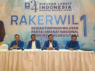 Rakerwil DPP PAN Malut, Sabtu 13 Agustus 2022