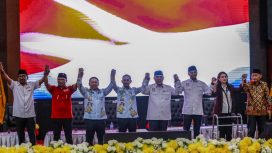 Empat Paslon Gubernur dan Wakil Gubernur Maluku Utara. Foto,:istimewa