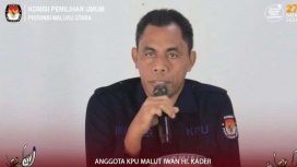 Iwan Kader, Komisioner KPU Malut