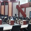 Suasana paripurna pengesahan AKD DPRD Kota Ternate