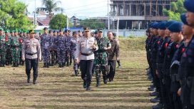 Apel Gelar Pasukan Operasi Lilin Kieraha 2024. 