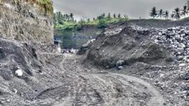 Lokasi galian C di Kelurahan Tubo, Ternate Utara